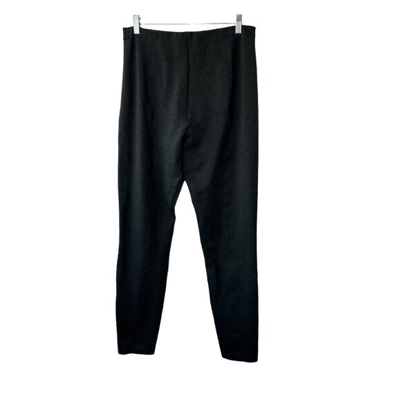 Polo Ralph Lauren Charcoal Gray Stretchy Pull-On Fitted Pants Zip Hems Womens 10 - Picture 9 of 9